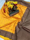 SF 658 Organic Banarasi Designer Lichi Silk Sarees Wholesale Shop In Surat	